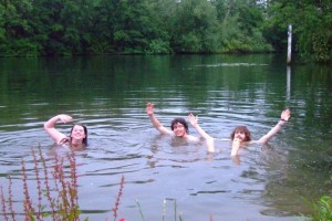 Swimming in The Thames