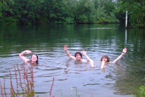 Swimming in The Thames